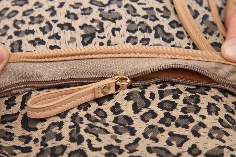 Valentoria 15.5 Inch Laptop Sleeve Case-Stylish Leopard Ultrabook Sleeve Macbook Bag For Acer/Asus/Dell/iPad Pro/Lenovo/Macbook Pro/Macbook Air/Surface Pro 4 with Handle - Image 5